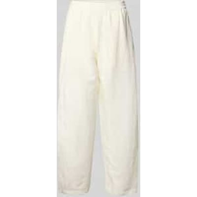 regular fit barrel leg broek van linnenmix model 'TALINEN'