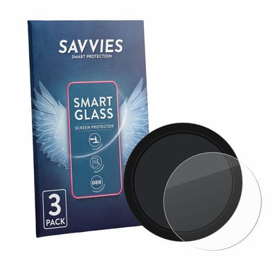 3 Stuks Savvies Screenprotector - geschikt voor Shearwater NERD 2 dive computer - beschermfolie glas transparant
