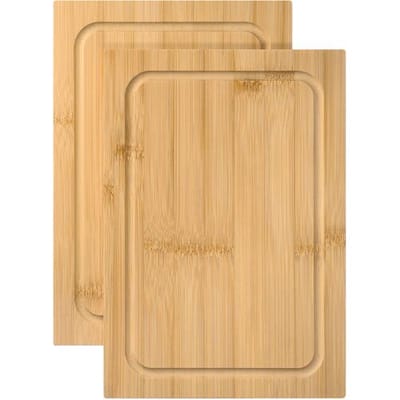 SILVERCREST Bamboe snijplank (kleine set van 2)