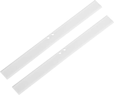Douchetrekker Rubber - Vervangend Rubber - Glas Reinigen - Robuust Materiaal - 25 cm - Wit