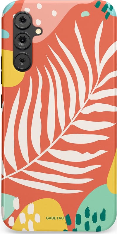 Casetastic Hoesje Geschikt voor Samsung A34 (5G) - Stijlvolle Beschermende Duo-layer Case - Zomeravond