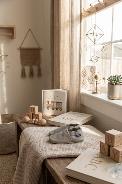 Stabifoot Babyslofjes – Zacht Leer – Cadeaudoos - Linnen zakje - Barefoot - GREY 6 - 12