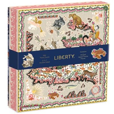 Liberty Maxine 500 Piece Double Sided Puzzle With Shaped Pieces - Liberty London