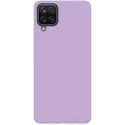 ShieldCase pantone siliconen Hoesje geschikt voor Samsung Galaxy A12 - in meerdere kleuren verkrijgbaar - kwalitatieve backcover - optimale bescherming - paars