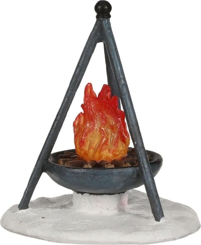 Luville  -  Fire tipi battery operated - Kersthuisjes & Kerstdorpen