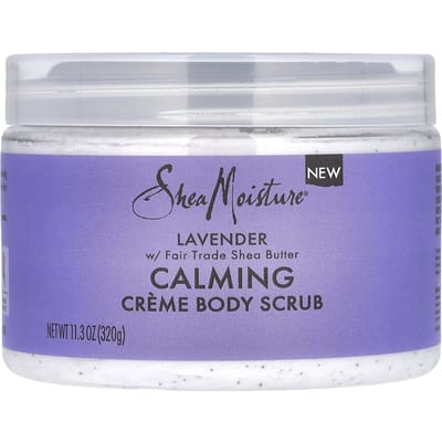 SheaMoisture, Kalmerende Crème Lichaamsscrub, Lavendel, 320g (11.3oz) gray