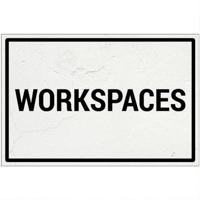 Workspaces bord | Forex Re materiaal | 18 x 12 cm