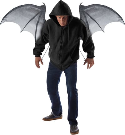CALIFORNIA COSTUMES - Duivelse vleermuis vleugels voor volwassenen