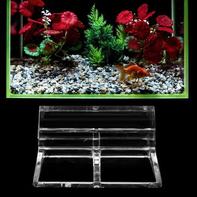 Dailygoods- Glazen Deksel 20 Stuks - Acryl Houder - Aquarium Accessoire - Universele Dekselclips - Premium Materiaal - Geschikt voor Open Aquaria - Aquariumdeksel