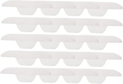 Zweetpads - Kraag stickers - Hygiënisch werken - Zelfklevend en ademend - 40 stuks - Wit