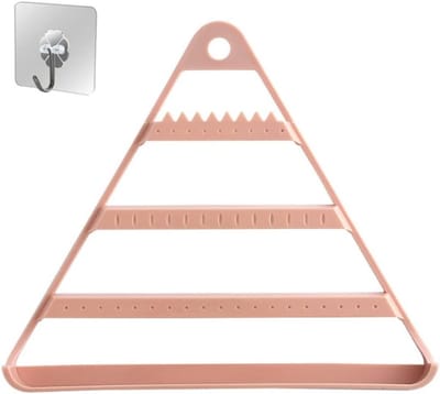 Hanging Jewelry Organizer - Plastic - Wandmontage - Perfect voor sieradenopslag - ShopVlot