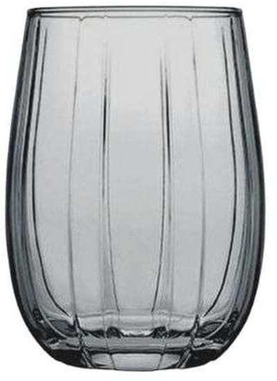 Pasabahce – waterglazen – Linka 420405 – 380 ml – grijs – set van 3, h 11 cm, Ø 8 cm