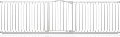 Safetots Klemhekje met Gebogen Bovenkant, 271cm - 280cm, Mat Wit