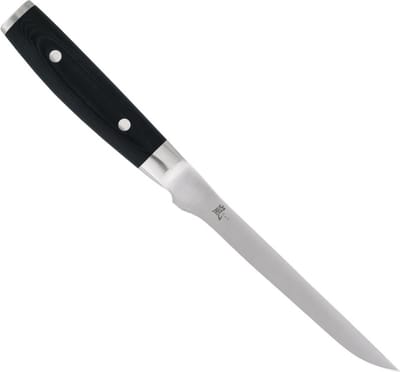 Yaxell Ran Fileermes 18 cm – 69 Lagen Damaststaal – VG10 Staal – 61 HRC – Canvas-Micarta Heft