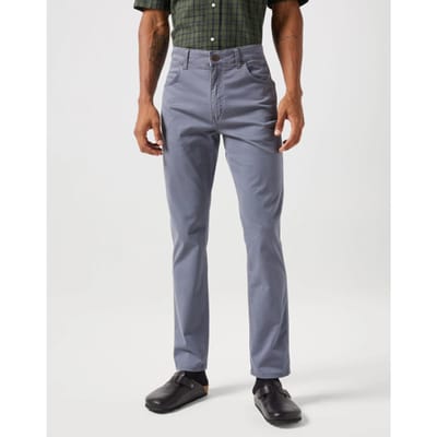 Wrangler - Larston - Heren Slim-fit Broek - Turbulence