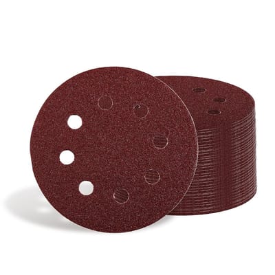 Einhell 492170 Schuurpapier voor excentrische schuurmachine Korrelgrootte (num) 60 (Ø x h) 125 mm x 13 cm 100 stuk(s)