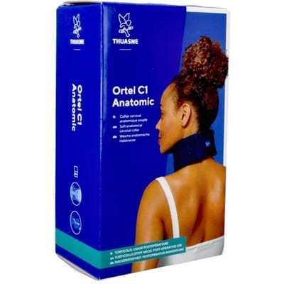 Thuanse Nekbrace C1 Anatomic Blauw | Hoogte 9 cm | Nekkraag| Versleten nekwervels | Artrose | Maat 3