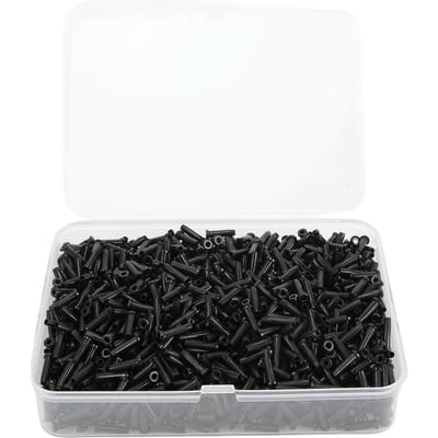 Protection de Cordage de Raquette de Badminton Couleur Noire Tube en Nylon pour la Réparation
