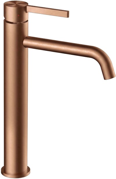 Rea - Foster - Wastafelkraan - Geborsteld Koper High - 15X5X28,7Cm