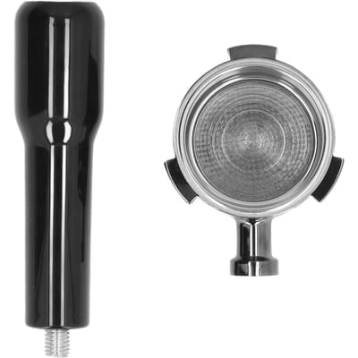 51mm Koffie Portafilter Zinklegering Koffie Bodemloze Portafilter 3 Oren voor DELONGHI ECP685 680