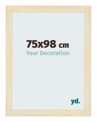 Your Decoration - Puzzellijst 75x98 cm - Zand Geveegd - Puzzellijst 1500-2000 stukjes - MDF Fotolijst - Mura