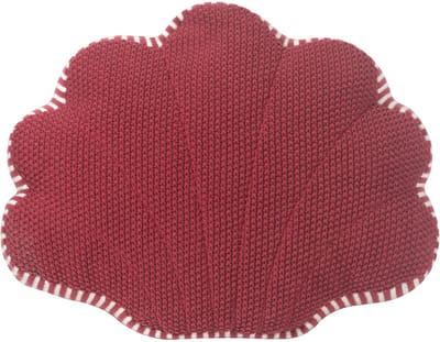 Kindsgut - Grote Knuffel Schelp - Gebreid - Hoogwaardig 100% Katoen - OEKO-TEX® Gecertificeerd - 30 x 14 x 40 cm