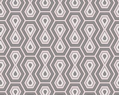 GRAFISCH BEHANG | Retro - roze grijs wit - "Architects Paper" A.S. Création Jungle Chic