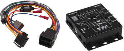 4-kanaals Adapter - Signaalomvormer Audio - Autoradio Upgrade - Automatische Inschakeling - ISO Stekker