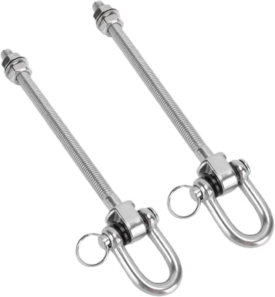 Schommelhaken - Ophanghaken - Buiten Zitten - Industriële Kracht - 680kg Capaciteit - Zilverkleurig