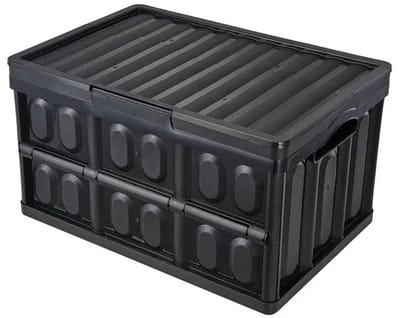 Geargalaxy Opbergbakken - Opbergkratten - Opbergboxen - Opvouwbare Opbergbox - Stapelbare Opbergbak - Set van 3 - 45L - 52,5x36x30cm