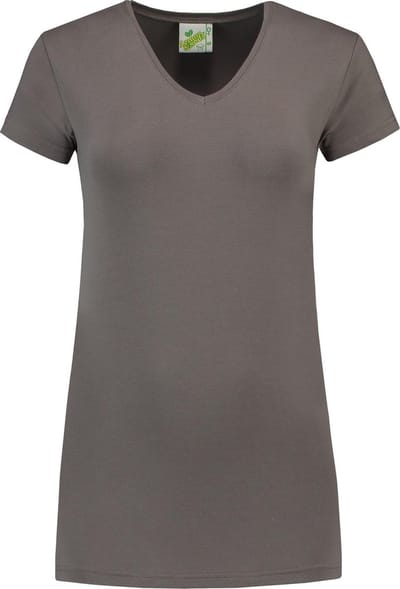 Lemon & Soda T-shirt V-neck cot/elast SS for her