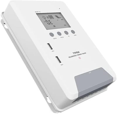 Zonne Laadregelaar - MPPT Controller - Energie Beheer - Dubbel USB - 60A - Zwart