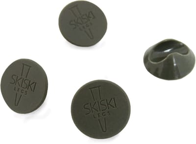 SkiSki Legs vloerbeschermers - set van 4 - voor 12 mm poten - grijs