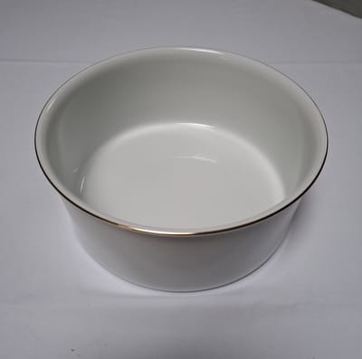 Rosenthal Thomas Medaillon goud slakom 21 cm Glansgoldband 2 mm