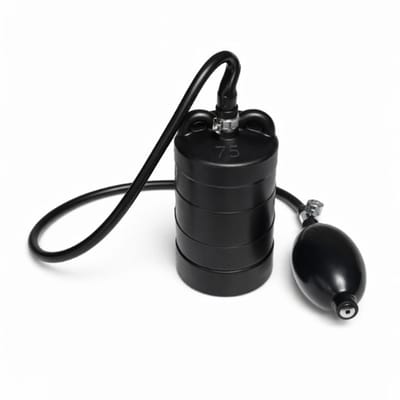 Rioolballon DN75 – Opblaasbare Pijpplug met Handpomp – Voorkomt Terugstromend Rioolwater – Afvoer Afsluiter voor Douche, Bad en Wasmachine