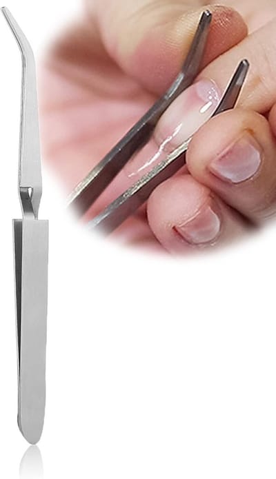 Nagelkunst Pincet - RVS Dubbelzijdig en Puntig voor Perfecte Nagels