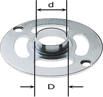 Festool 486029 KR-D 10,8/OF 900 Kopieerring voor OF 900, OF 1000, OF 1010, KF
