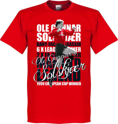 Solskjaer Legend T-Shirt - Rood - L