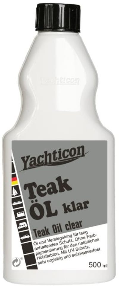 Yachticon Teak Oil / Olie -transparant- 500ml