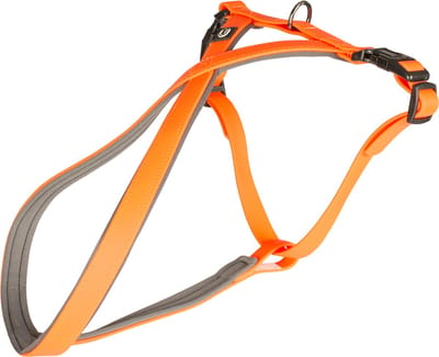 Duvoplus - Hondentuigje - Hond - South Harnas Pvc 40-50cm/15mm Neon Oranje - 1st