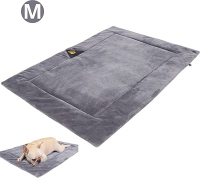 Bovista Warmtemat - Verwarmingsmat - Kat - Hond - Kattenmand - Hondenmand - Verwarmd - Grijs M