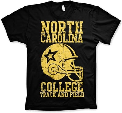 Hybris North Carolina College T-shirt zwart