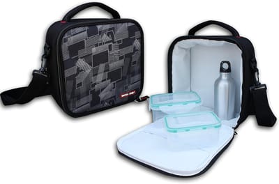 Koeltas - Voedselhouder Tas - Lichtgewicht Transport - Inclusief Containers - 25 x 22 x 13 cm
