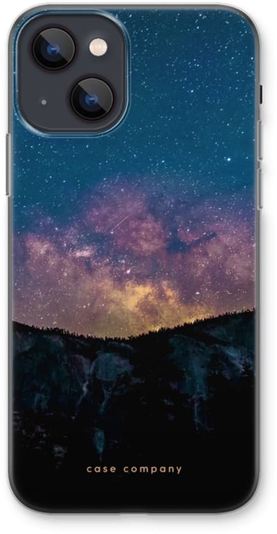 Case Company® - Hoesje geschikt voor iPhone 13 hoesje - Travel to space - Soft Cover Telefoonhoesje - Bescherming aan alle Kanten en Schermrand