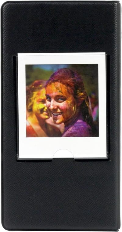 64 Slots Mini PU Leer Fotoalbum voor Fujifilm Instax Square Camera's - Kleurrijk en Ruimtelijk Foto Album voor Polaroid Foto's