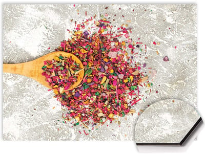 KitchenArt - Spice Delight Spatscherm - 60x30 cm - Spatscherm Achterwand Keuken - Spatwand Keuken