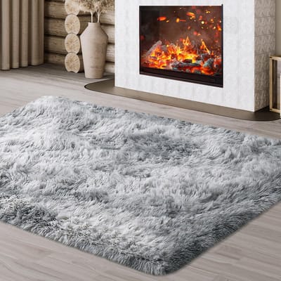 Azomor® Zacht en veilig hoogpolig vloerkleed voor woonkamer en slaapkamer 120x160 cm