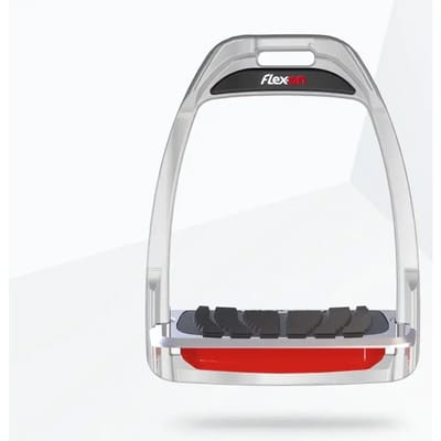 Ingelengde Zwarte Grip Steigert/ Zwart/ Rood Flex-On Hunter H
