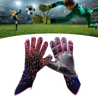 Doelman handschoenen voor kinderen - Latex Anti-Slip Voetbalhandschoenen met Extra Grip - Optimaal comfort en bescherming voor jonge keepers