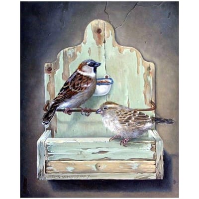 Diamond Painting Cross Stitch Kit Volledige vierkante boor Strass diamant borduurwerk 20X30CM